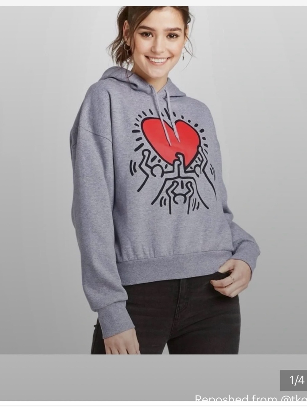 Keith hairing hoodie